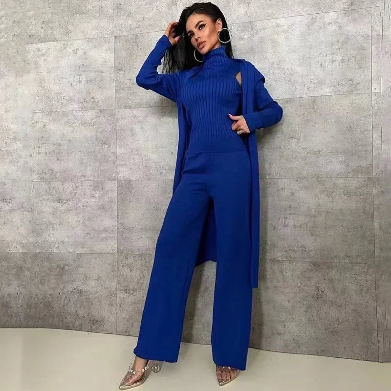 Amelia 3-delige gebreide set