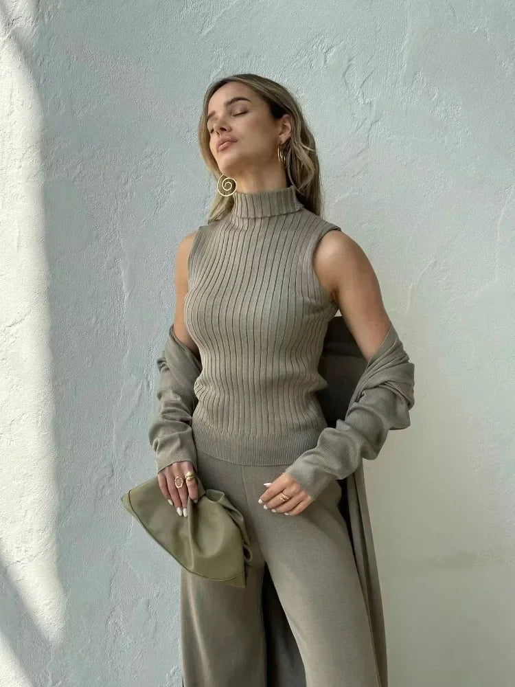 Amelia 3-delige gebreide set