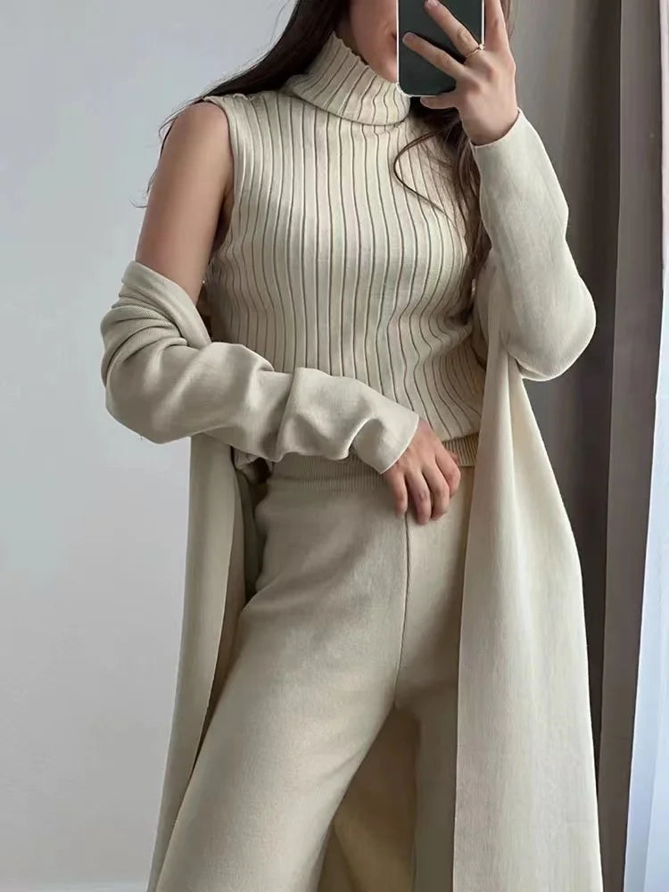 Amelia 3-Piece Knitted Set